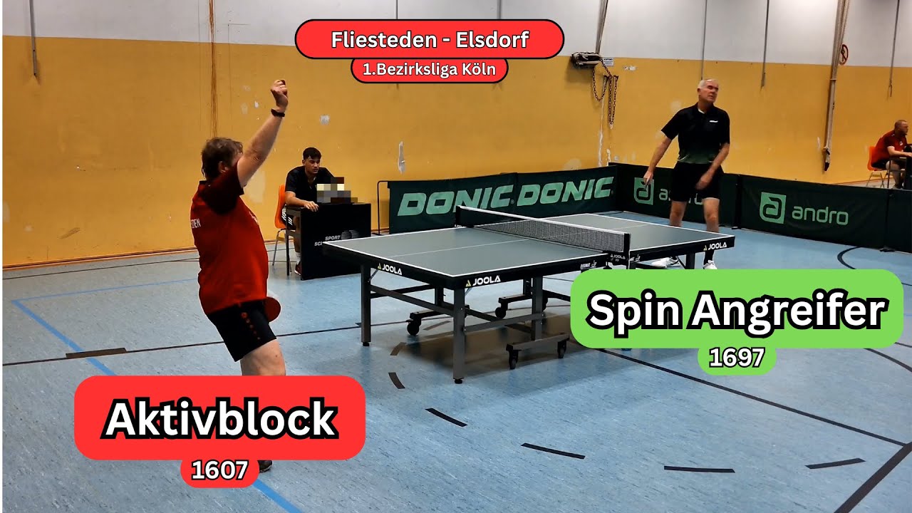 🏓Dramatik Pur in Überlänge🏓C.Krome - B.Gesche I Elsdorf - Fliesteden