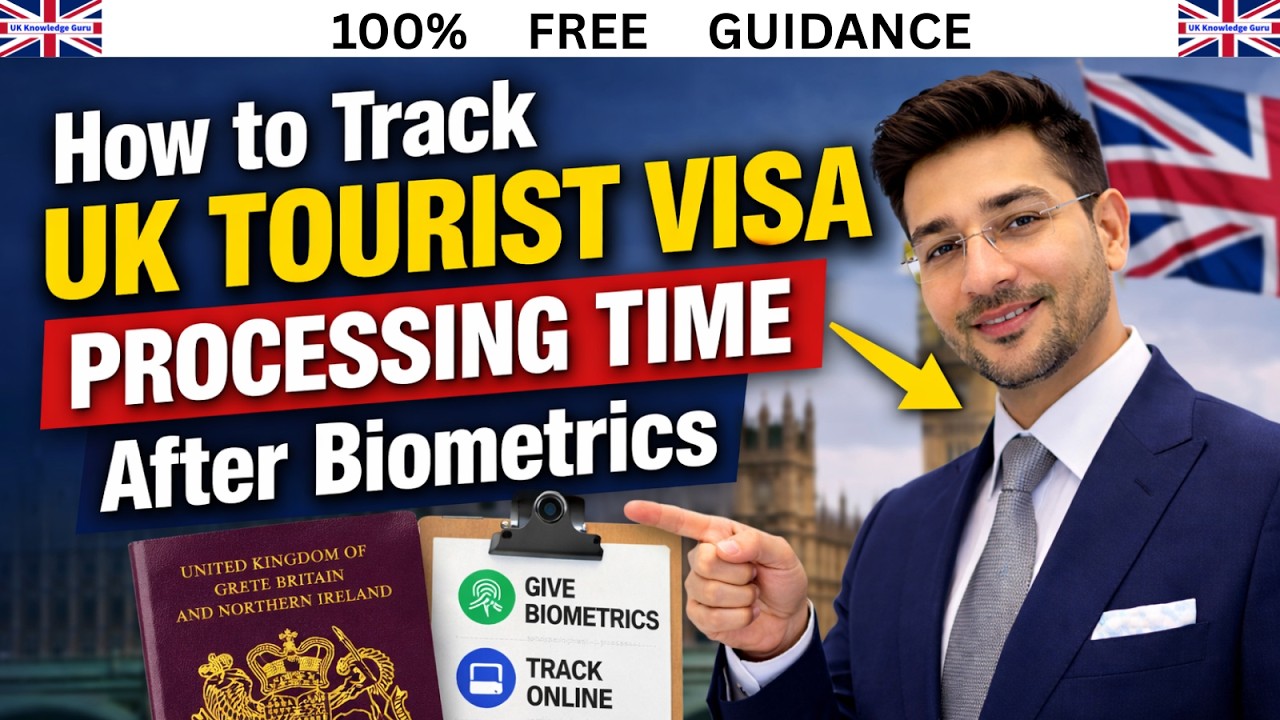 How to Track UK Tourist Visa After Biometrics | UK Visa Processing Time 2026