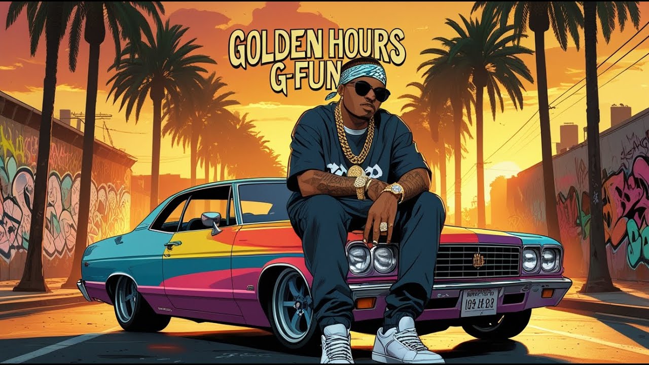 Relaxing G-Funk Music | Sunset & City Lights Vibes