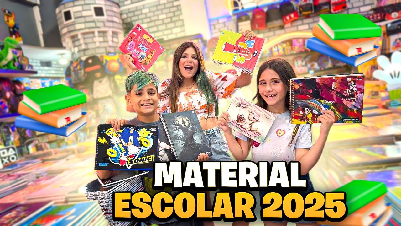 COMPRAMOS NOSSOS MATERIAIS  ESCOLARES 2025