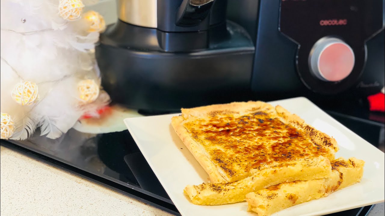 TURRON de YEMA tostada con MAMBO de CECOTEC