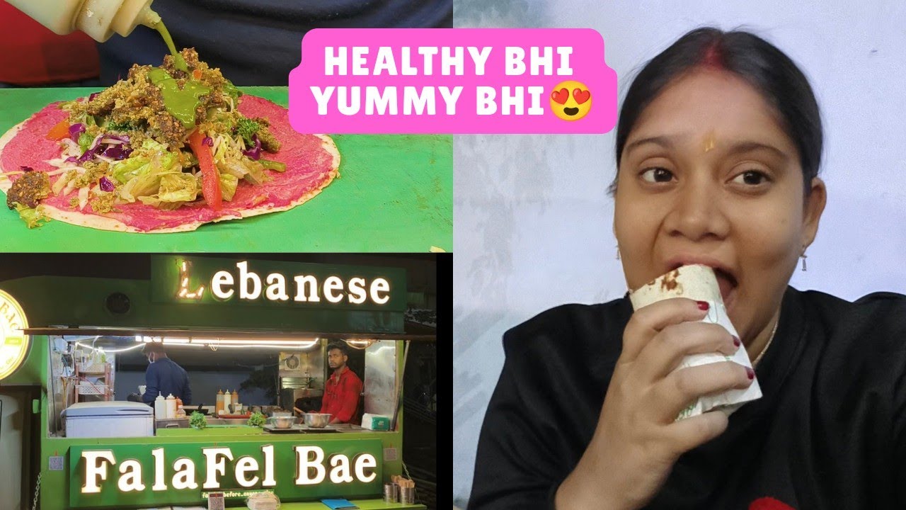 Humne Khaya Falafel😋🤤 | Lebanese Food Truck😍😋| Lebanese Food♥️