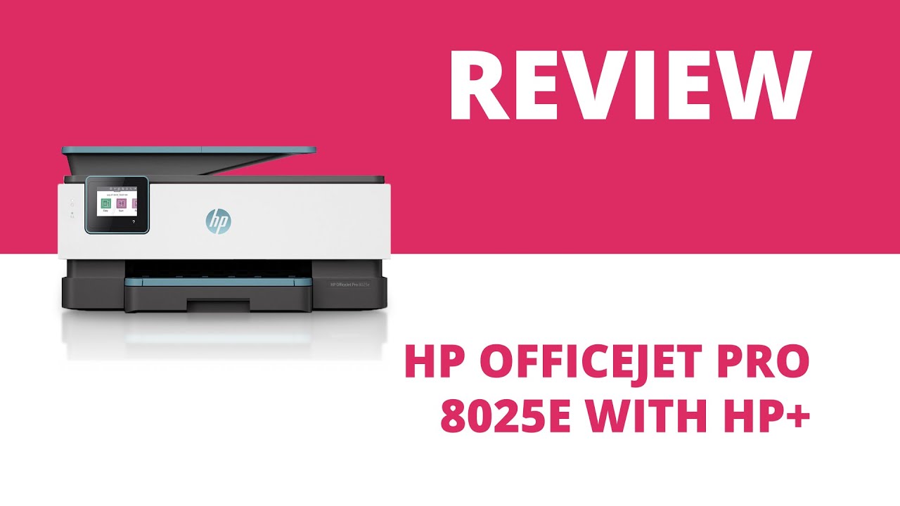 HP OfficeJet Pro 8025e A4 Colour Multifunction Inkjet Printer with HP Plus