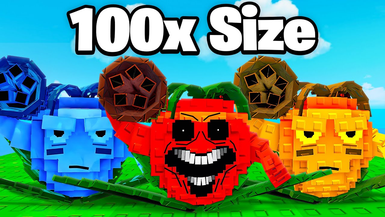 Я начал заново с 1000 семян яблока «Коммандо» в PLANTS vs BRAINROTS!