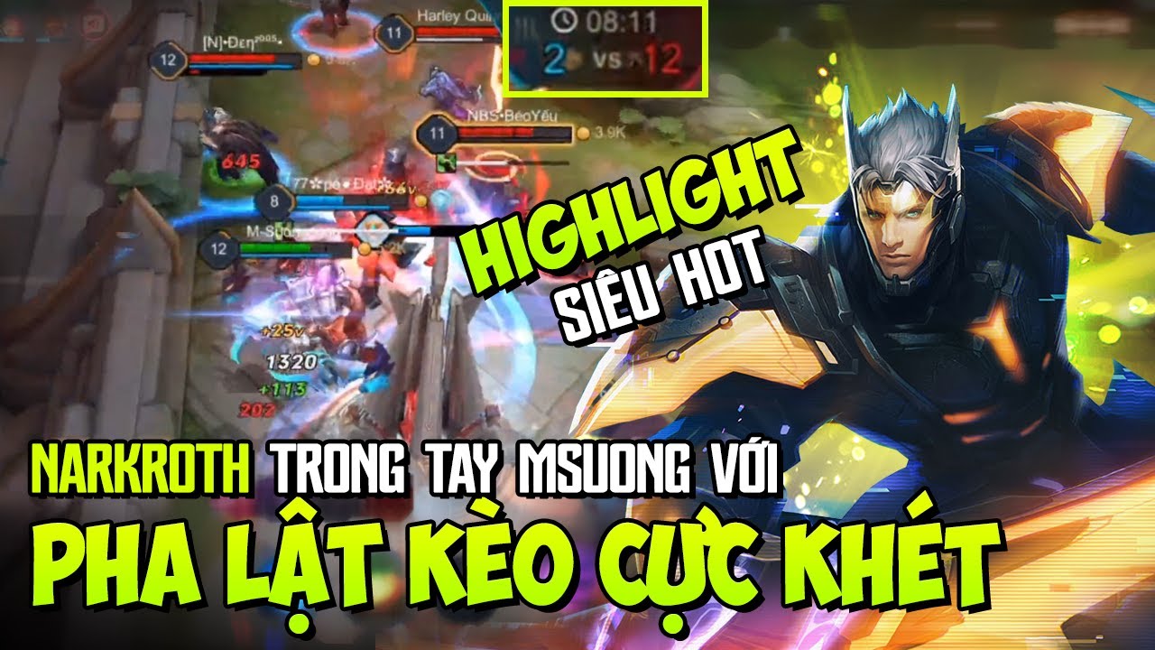 Nakroth Trong Tay MSuong Với Pha Lật Kèo Không Tưởng | MSUONG CHANNEL