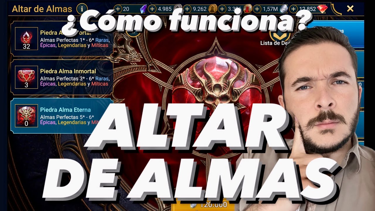GUÍA del ALTAR DE ALMAS, explicando cada una de sus áreas - RAID: Shadow Legends