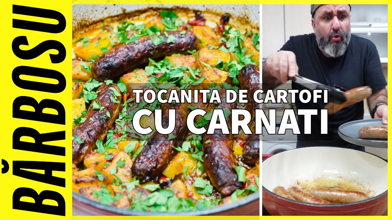 O vai...dar ce tocanita am facut! Tocanita de cartofi cu carnati proaspeti.