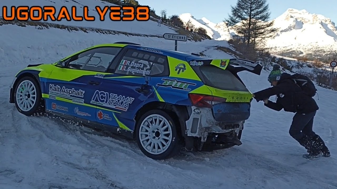 Tests Rallye Monte Carlo WRC 2025 (6 Voitures)