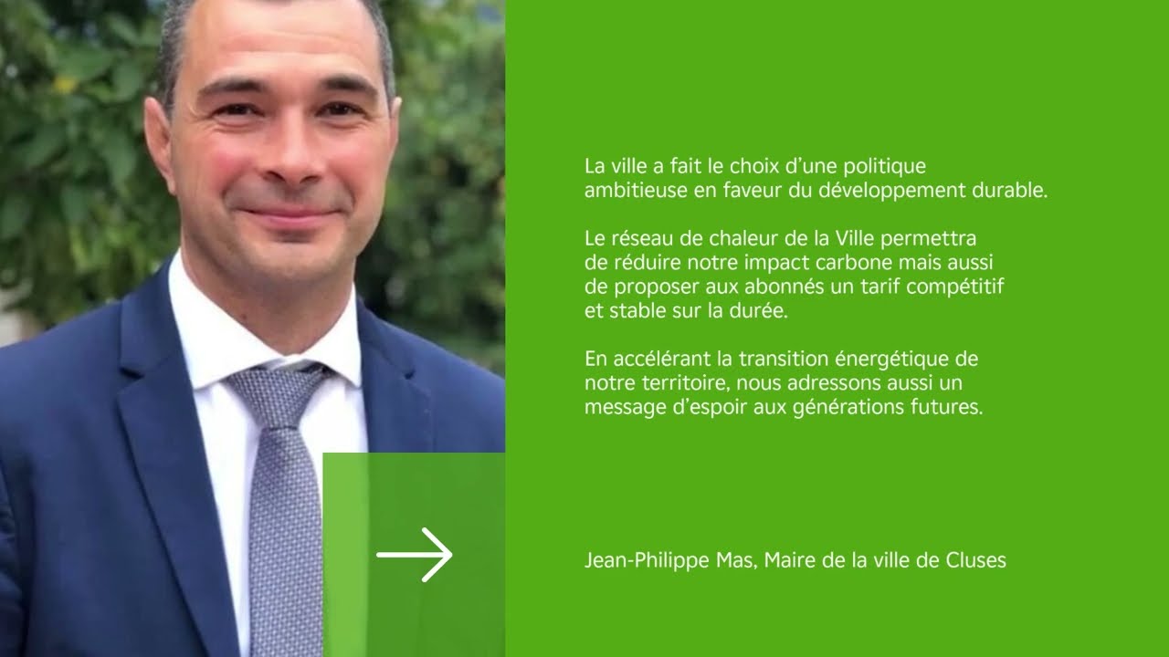 Cluses Energie - Une chaleur verte pour la ville