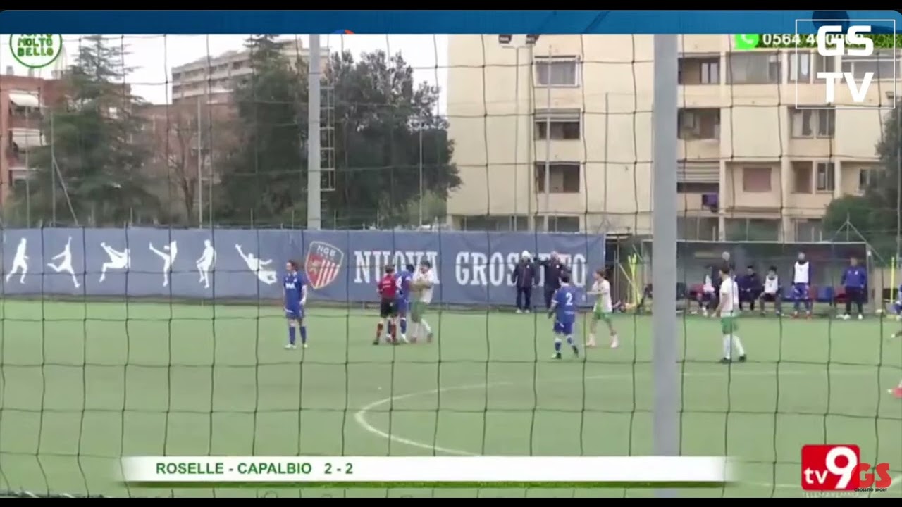 Gs Tv - Roselle-Capalbio: 2-2, gli highlights