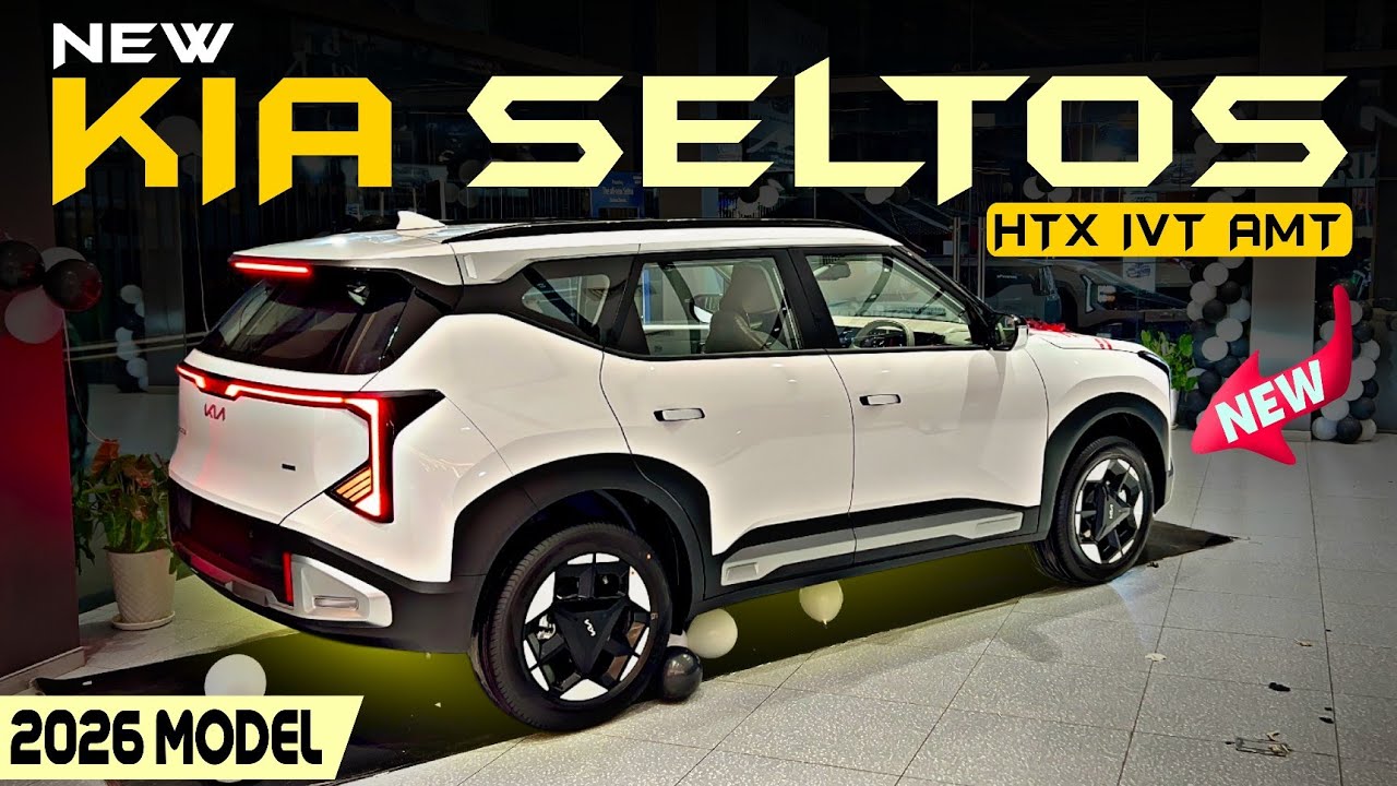New Kia Seltos HTX IVT Facelift 2026 Model | New Kia Seltos Review | Seltos On Road Price Review. 