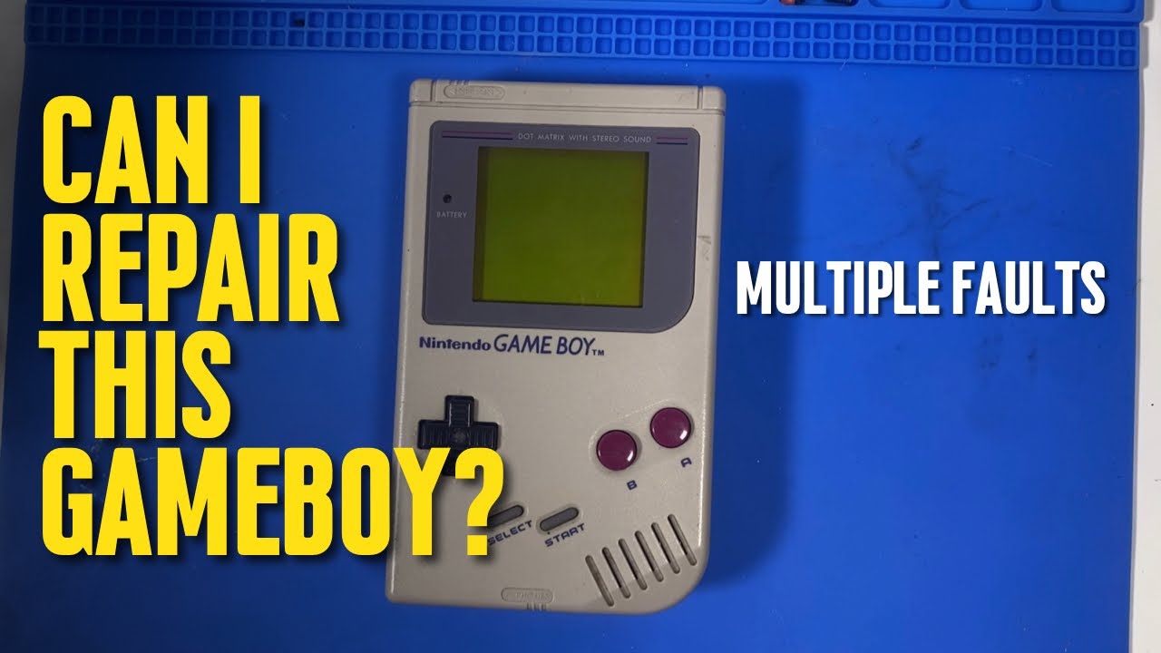 Trying to repair a Gameboy (DMG01) with various faults