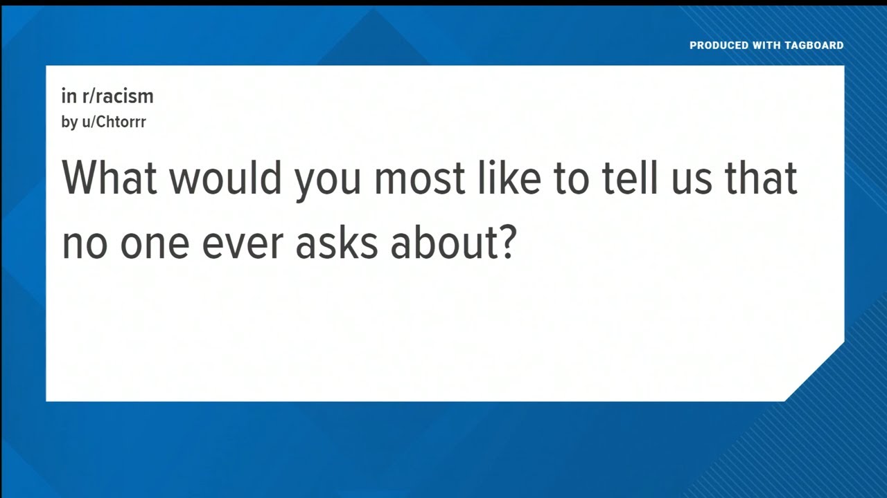 Facing Race | Answering your questions on Reddit AMA