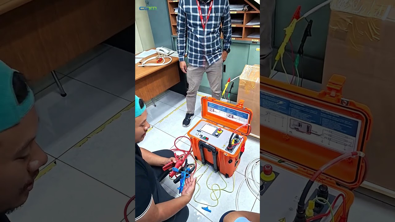Training Megger HVB10 (High voltage bridge) di  PT. Sumi Indo Kabel Tbk.