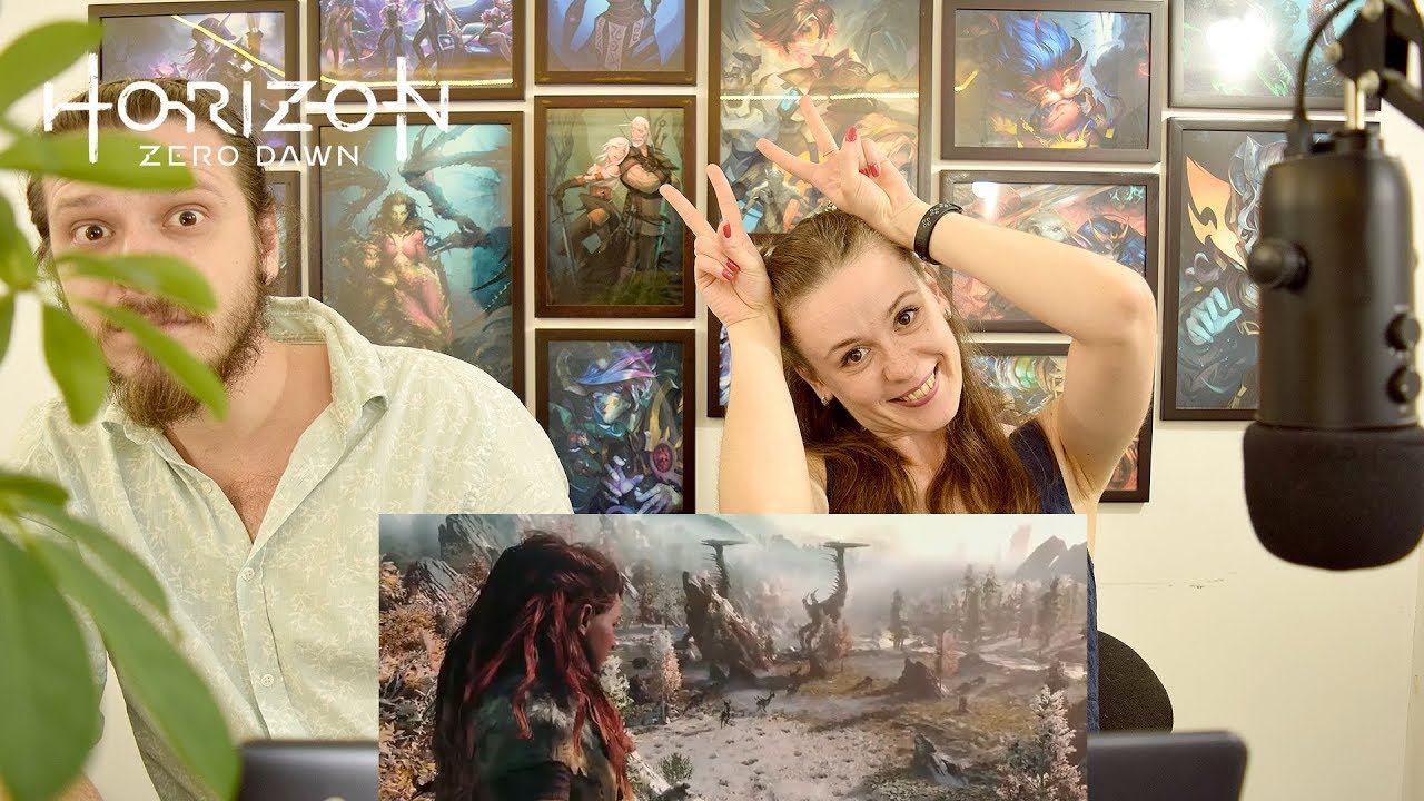 Horizon Zero Dawn Trailer | Реакция