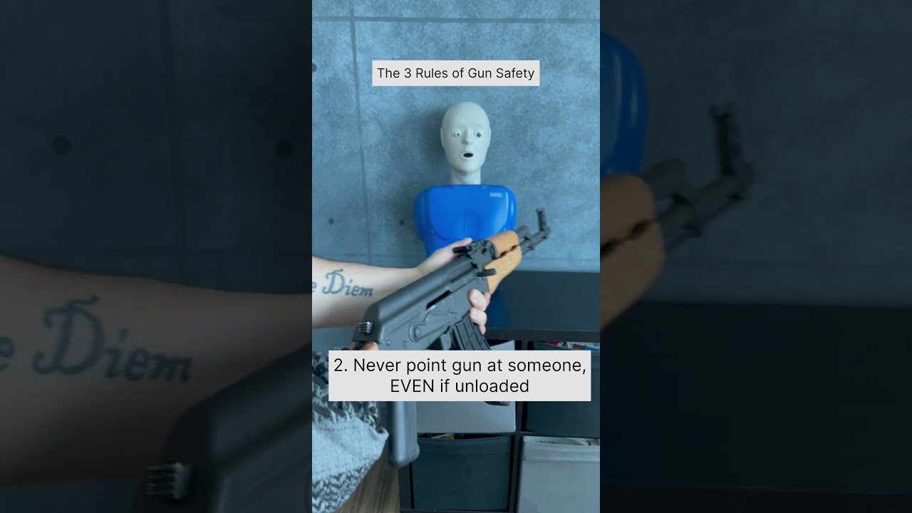 The 3 Rules of Gun Safety