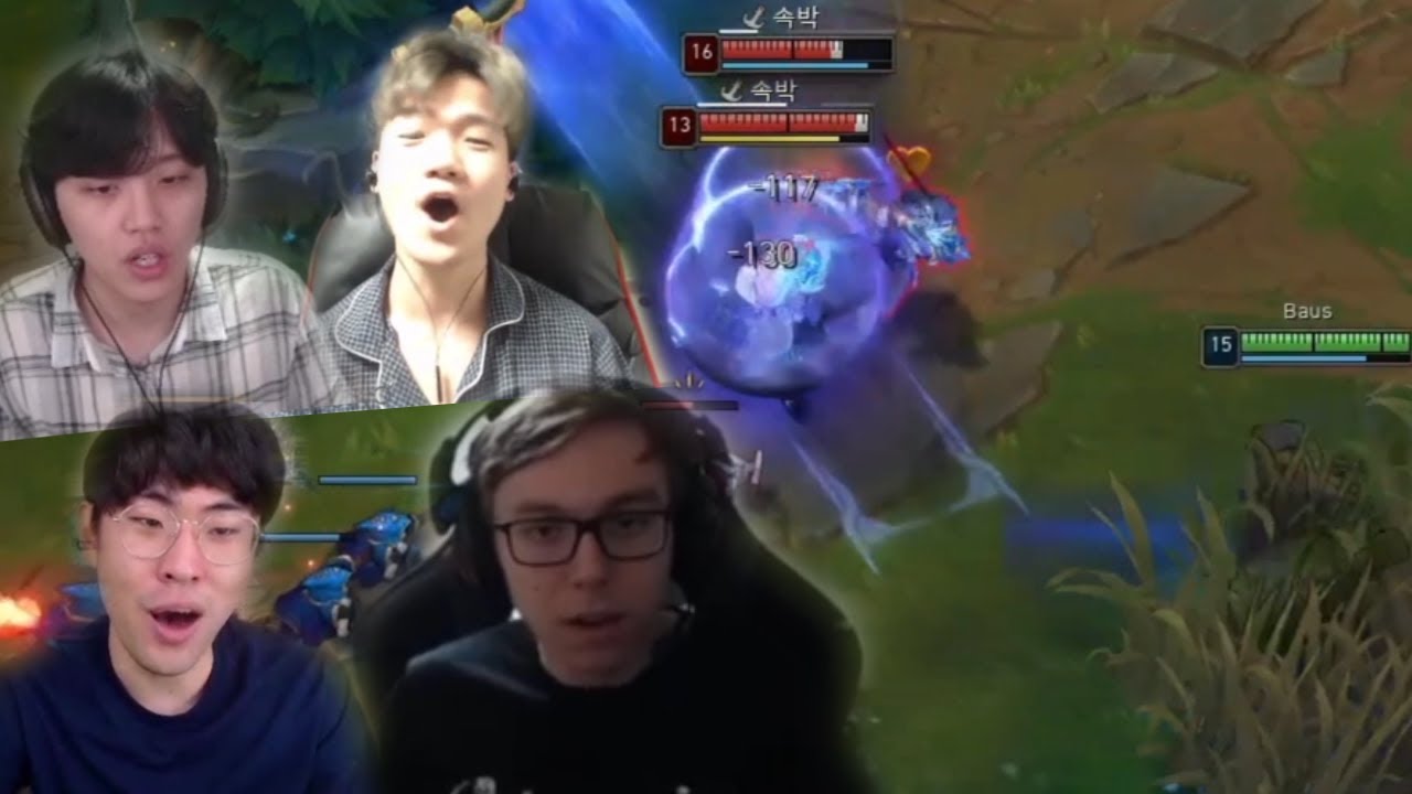 TheBausffs Breaking Ankles in Korean Masters - Best of LoL Stream Highlights (Translated)