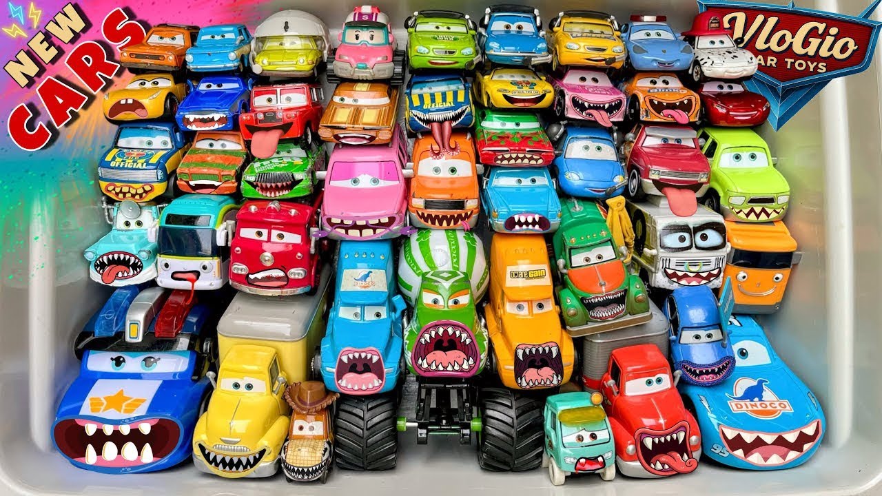 Disney Pixar Cars Unboxing Review | Lightning McQueen, Tow Mater, Doc Hudson, Sally Carrera, Cruz