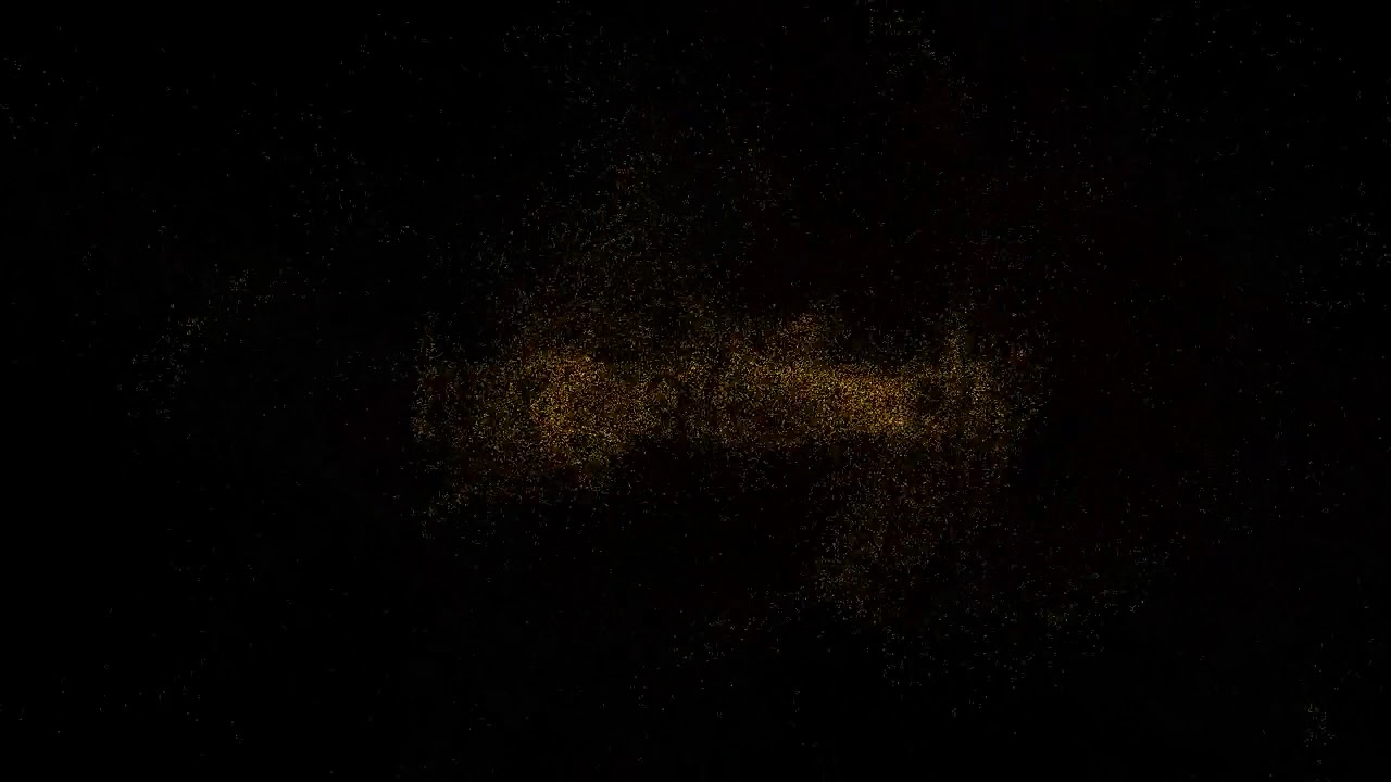 Small particles black screen video free particles overlay gold particles video background