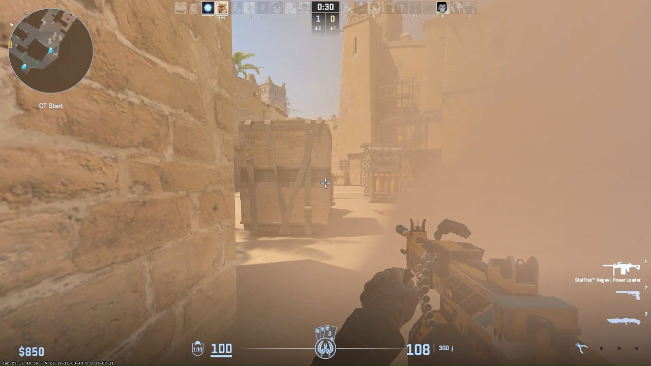 Kocheng of Madagaskar Kill 4 on Mirage 4 Jan 2026 (Sneaky Beaky Like) #cs2 #counterstrike2