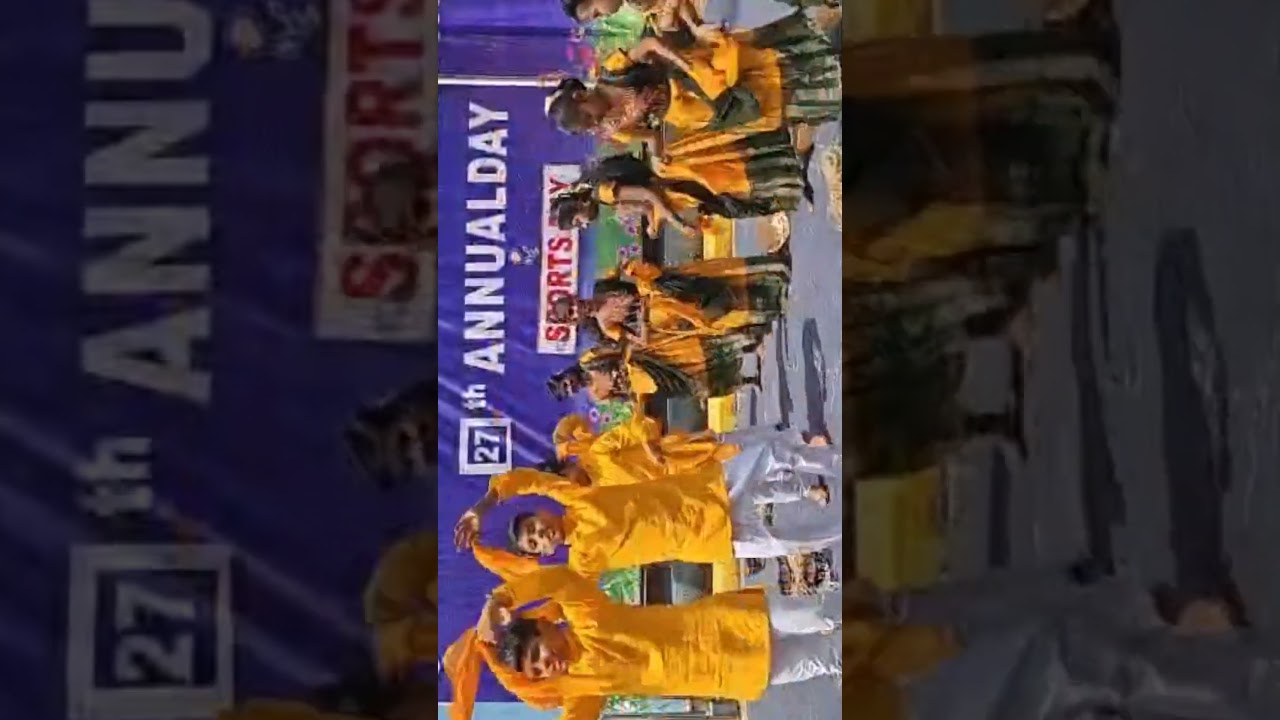 dance show of ruthvik in school sports day @Kirthisha