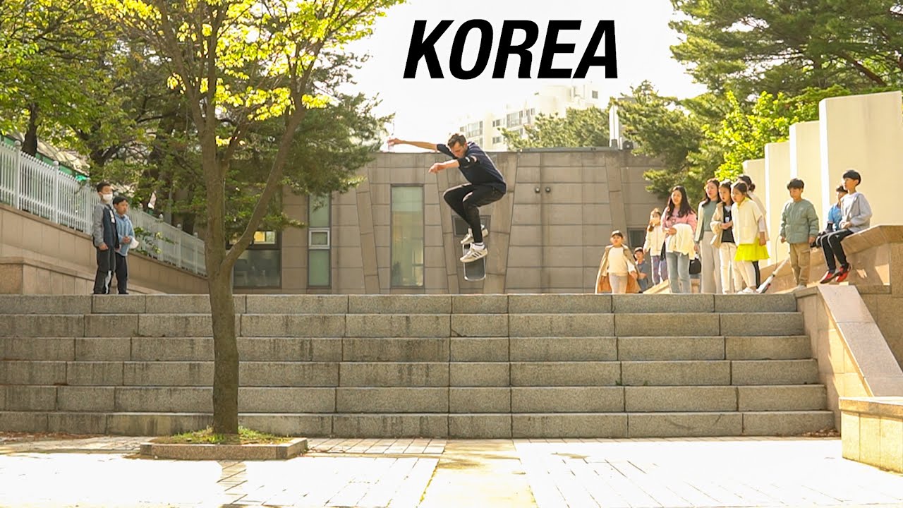 SKATEBOARDING in SEOUL South Korea - 20 years Anniversary PART