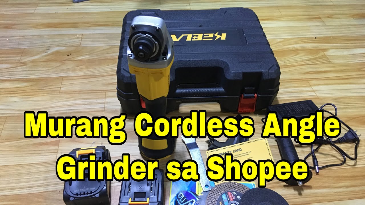 Keelat Power tools cordless angle grinder unboxing
