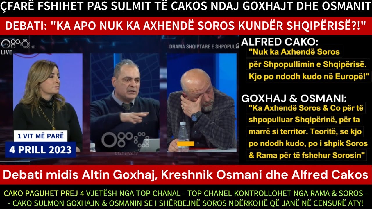 Video 1 vit para: ÇFARË FSHIHET PAS SULMIT TË ALFRED CAKOS NDAJ ALTIN GOXHAJT DHE KRESHNIK OSMANIT?