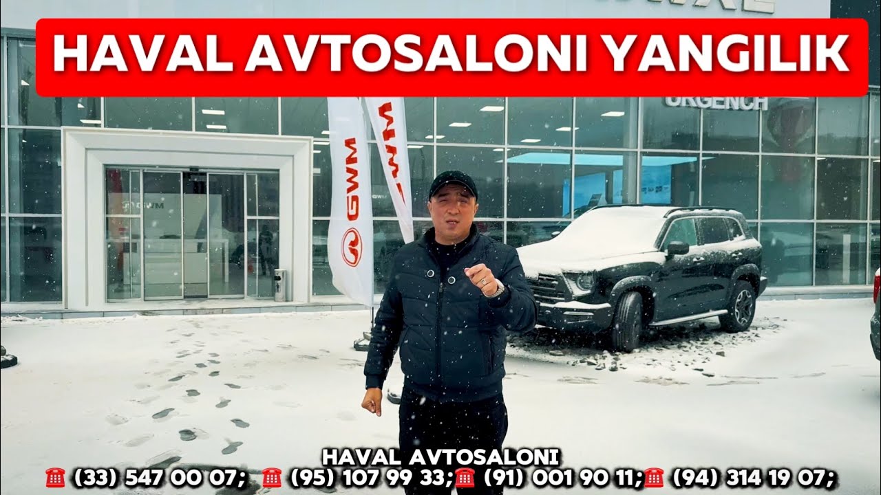 HAVAL AVTOSALONIDAN YANGILIK! YANGILANGAN H6 MODELI OBZOR