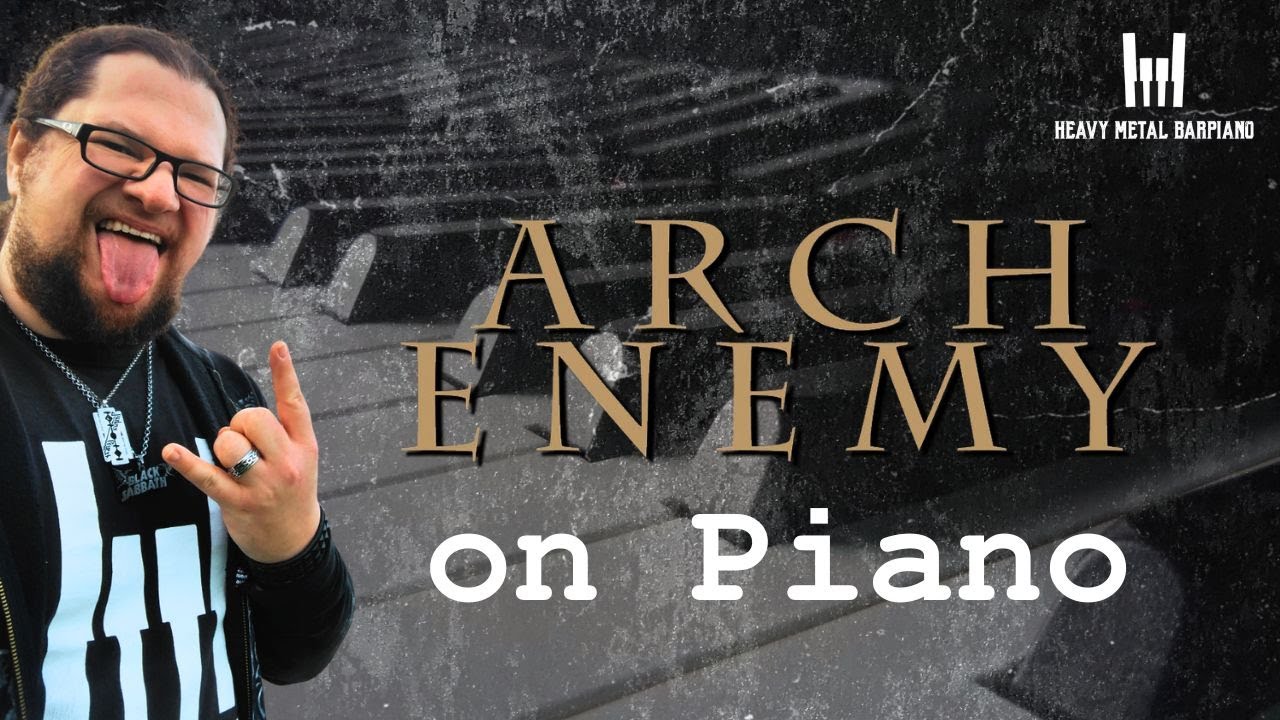 ARCH ENEMY - The Eagle Flies Alone || grand piano cover #18