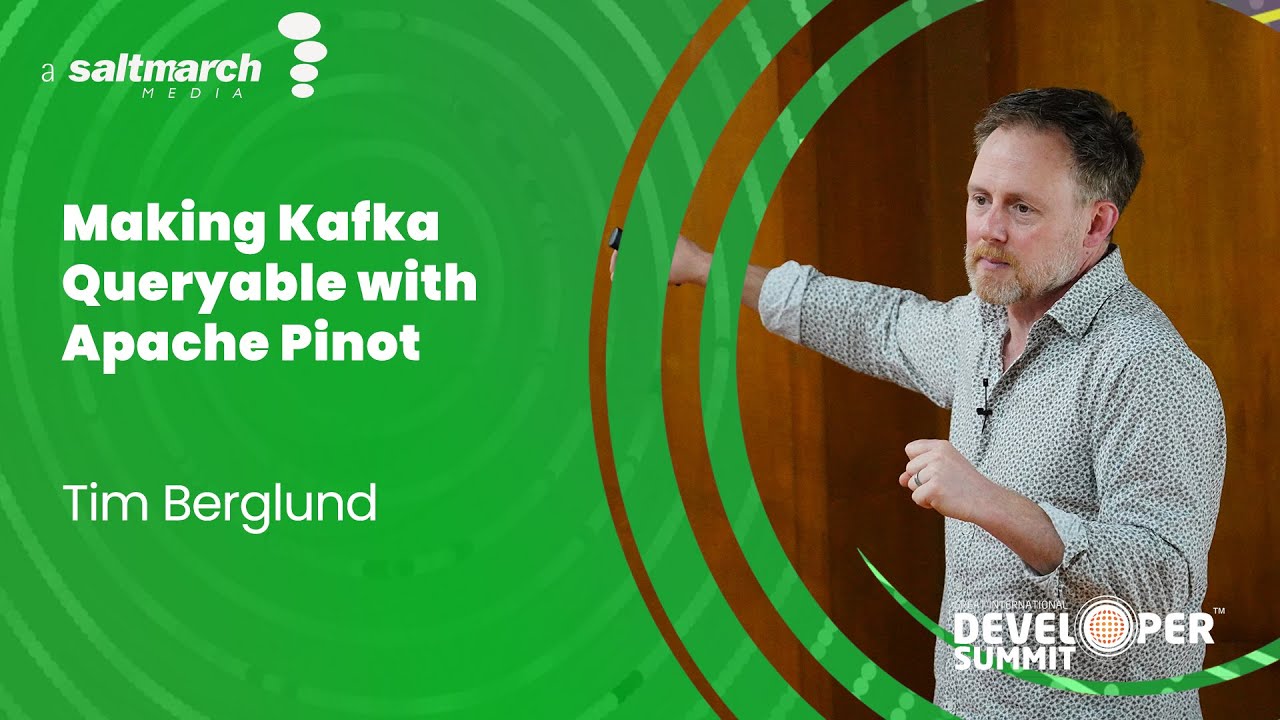 Создание запросов к Kafka с помощью Apache Pinot от Тима Берглунда