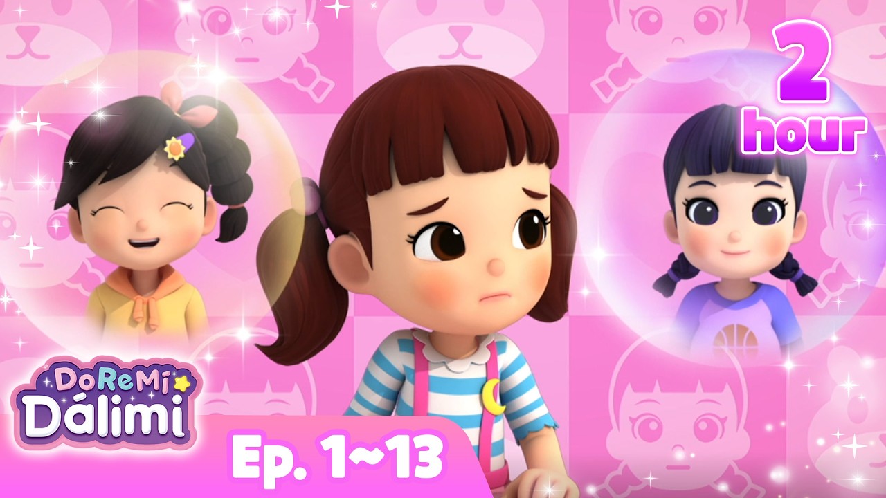 Dalimi✨ Populares Especial 2 Hora💞 Canciones🎹Dibujos Animados🎶 DoReMi Dálimi🌜#Temporada2
