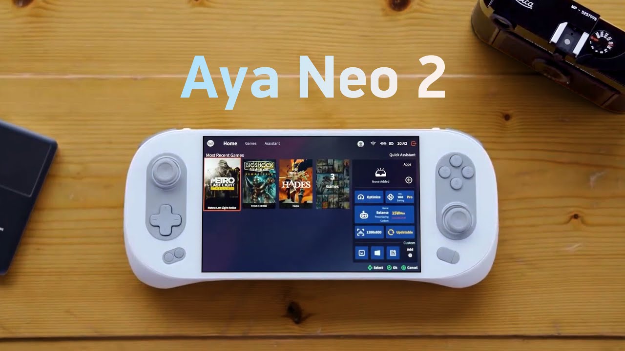 Aya Neo 2 с RDNA 2 &mdash; в два раза мощнее Steam Deck!