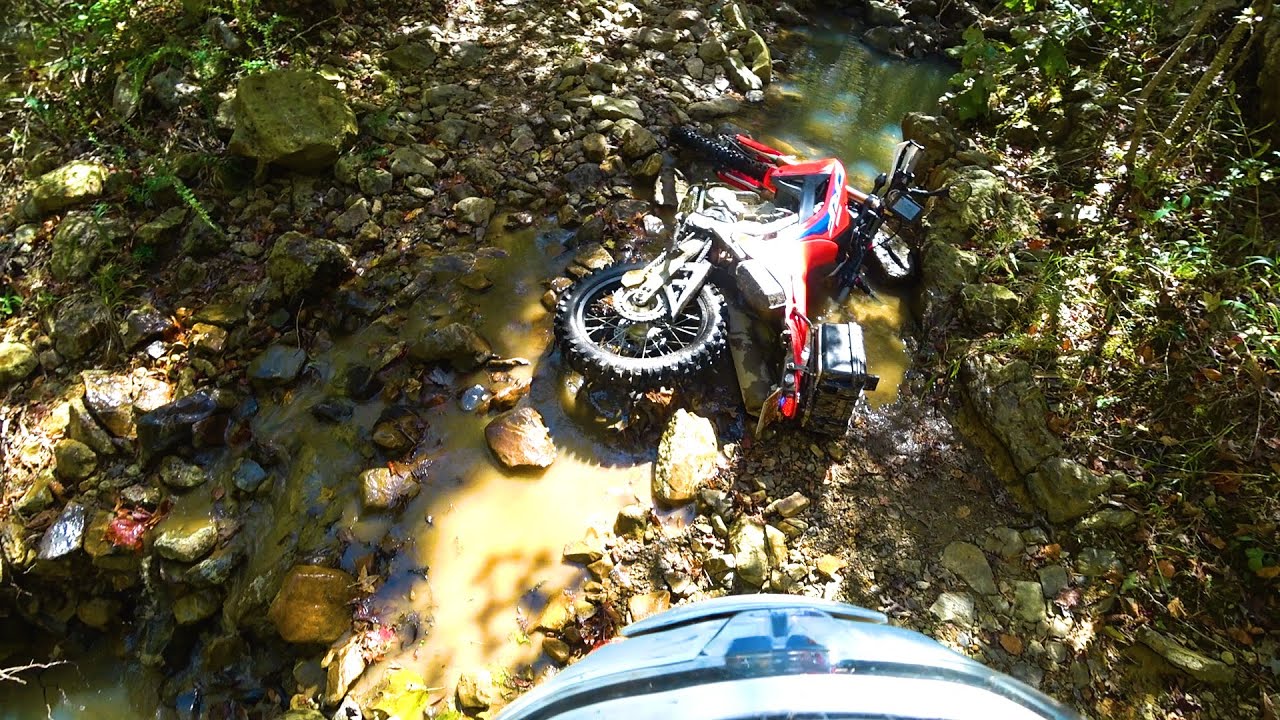 Fourche Mountain Trails Arkansas - 10-2021 On Honda CRF250F & CRF300L