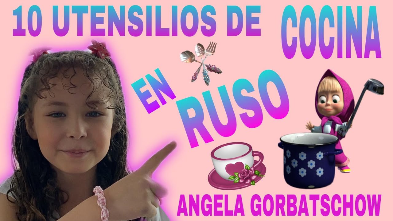 10 UTENSILIOS DE COCINA EN RUSO