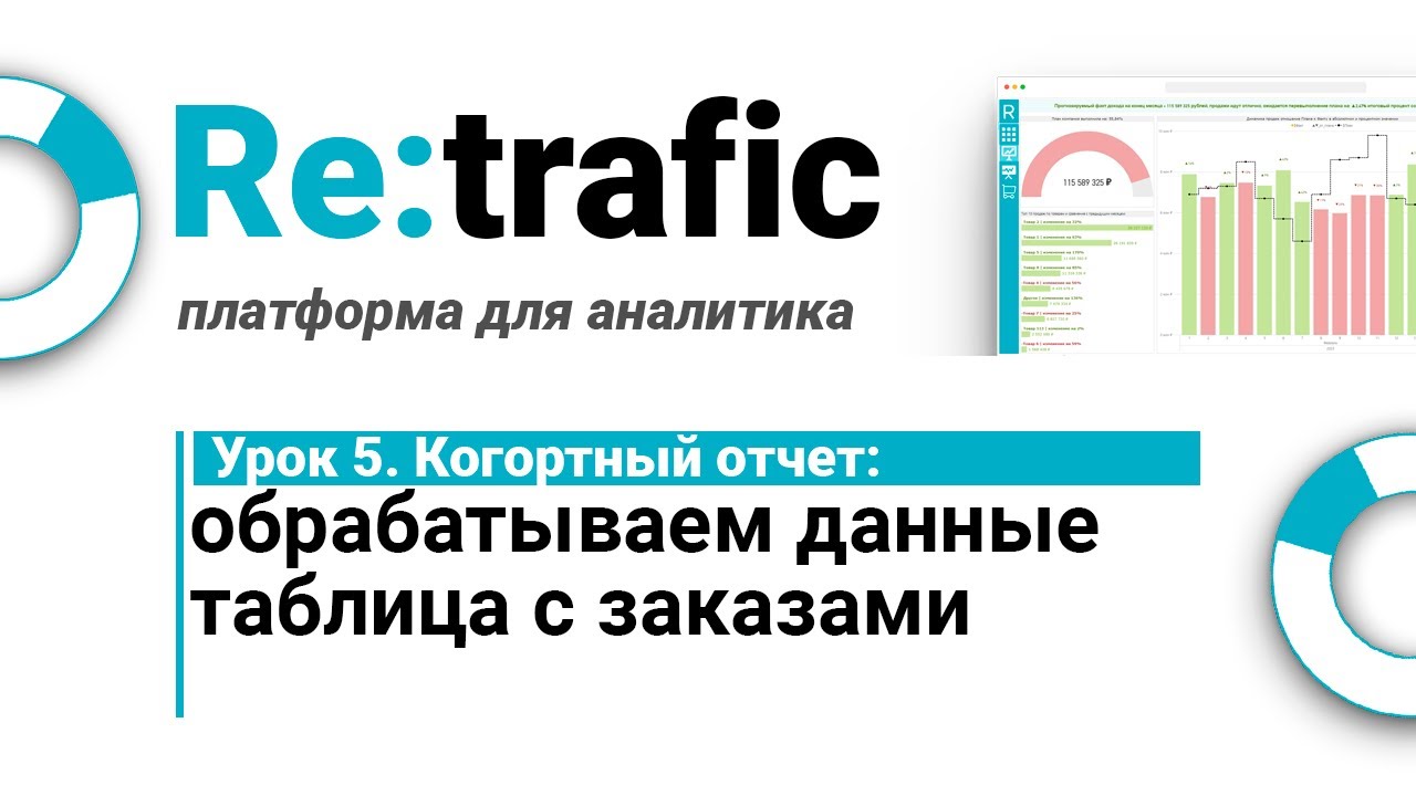Microsoft Power BI - Бесплатное Обучение - Урок 5 -  Обрабатываем данные таблица с заказами