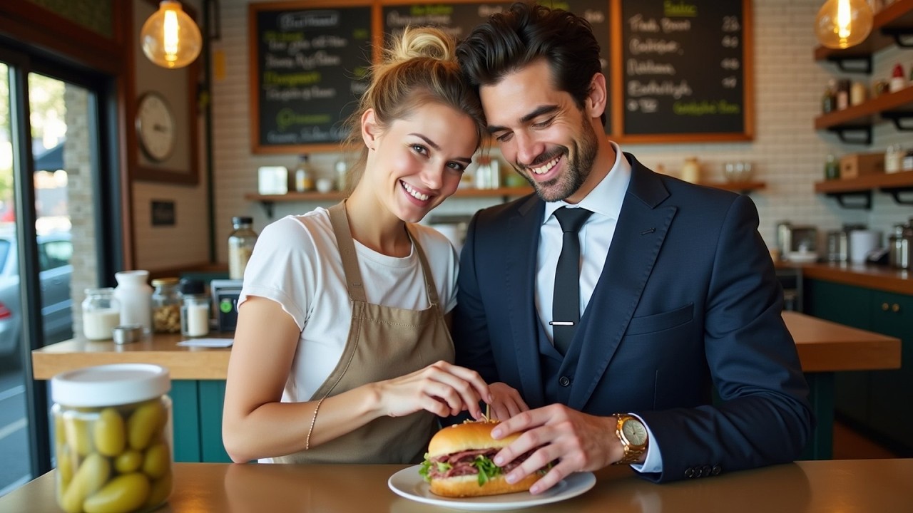 She Works At Deli Near His Office Building, Unaware Lunch Regular Is A Billionaire Who'll Fall Fast