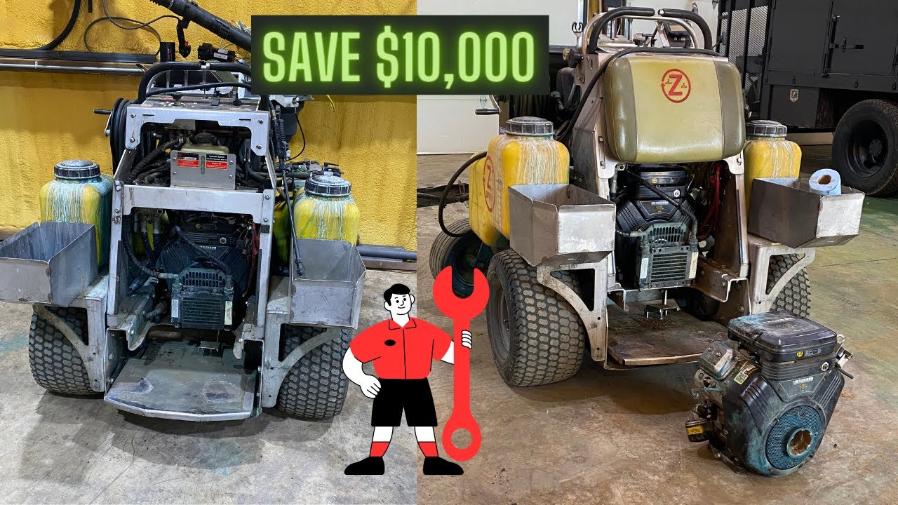 Z-SPRAY ENGINE SWAP