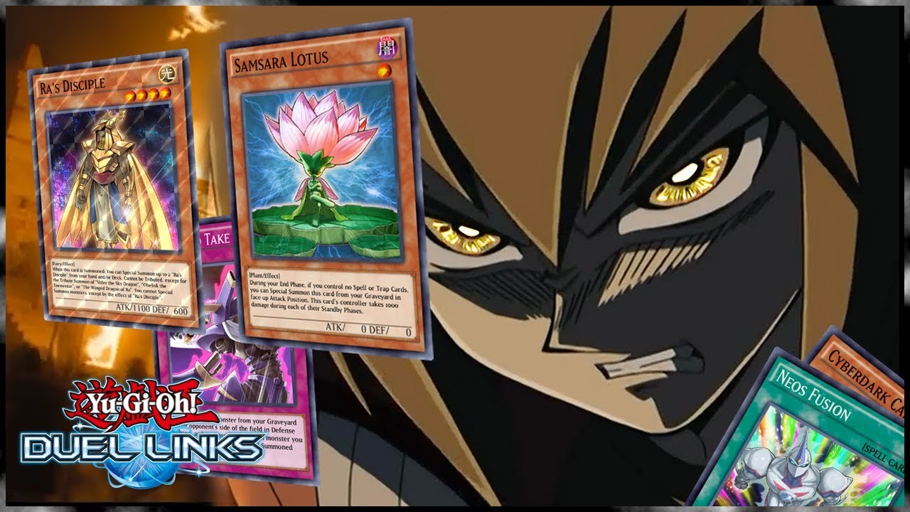 [Yu-Gi-Oh! Duel Links] Evil Neos Burn! Ra's Disciple Give and Take!