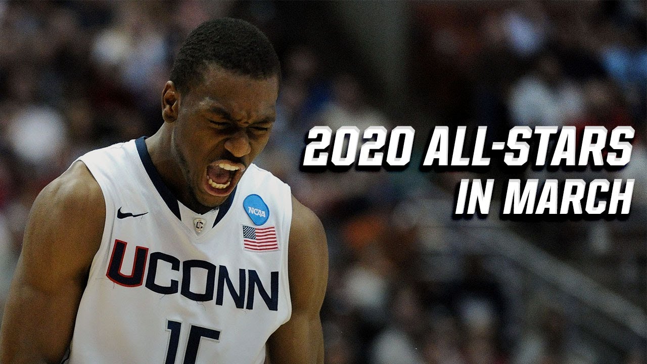 2020 NBA All-Stars and their March Madness days
