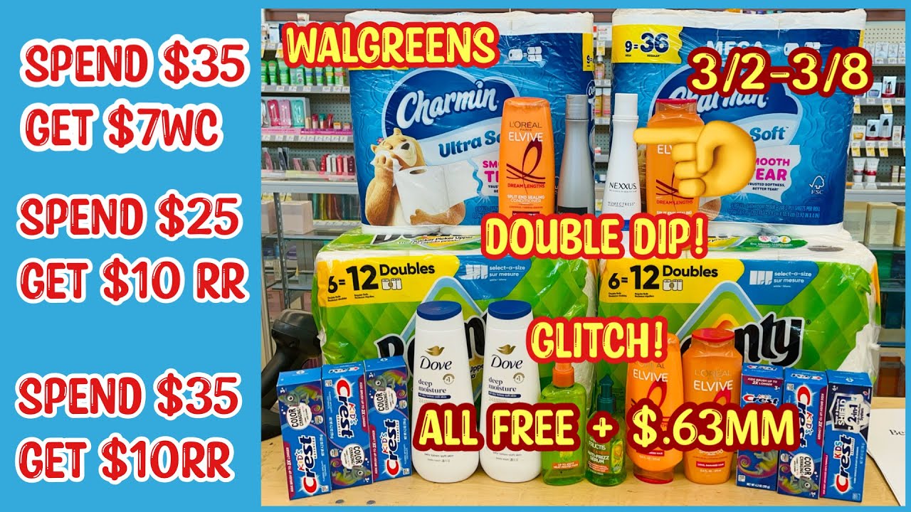 Покупки в Walgreens || 2-8 марта || Сбой в акции на косметику || Акция P&G в магазине || Двойная ...