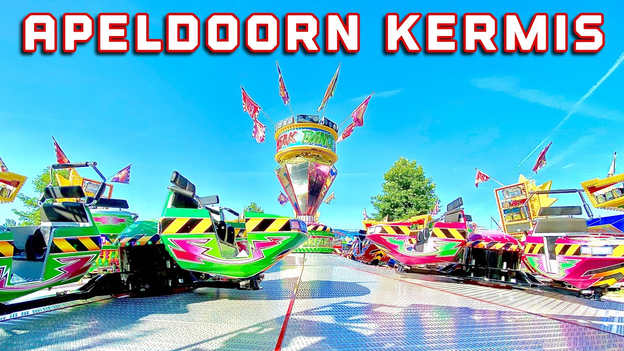 Apeldoorn Kermis - First EVER Dutch Funfair - Vlog 24th
