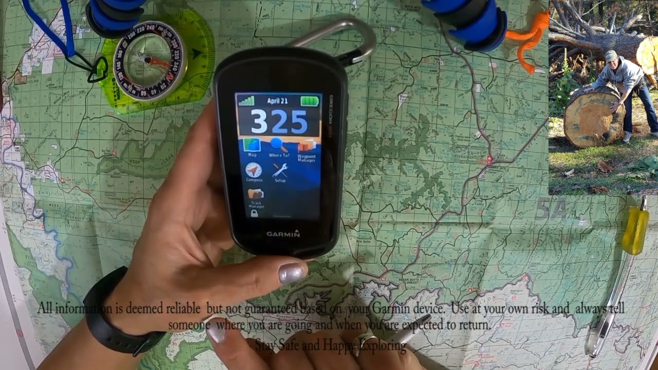 Locking Screen on the Oregon 600