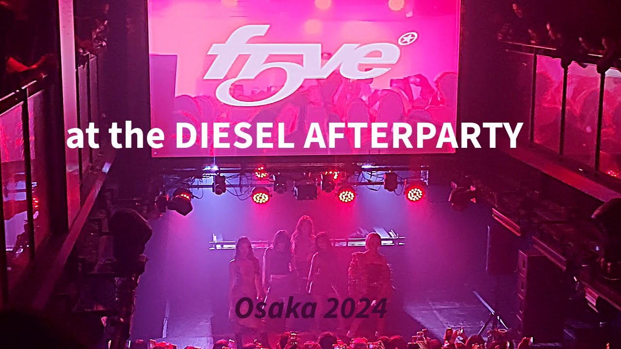 f5ve at the DIESEL AFTERPARTY (Live Performance) | @beekyoote