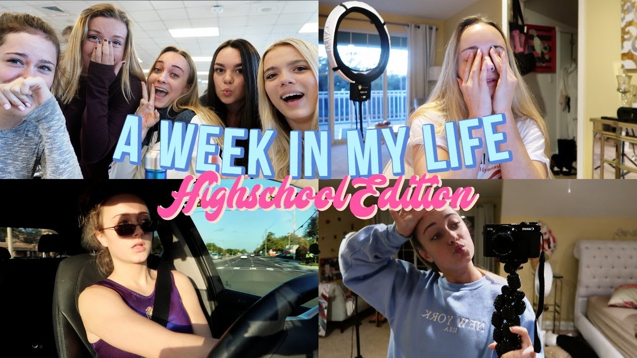 A Week in My Life: High School Edition