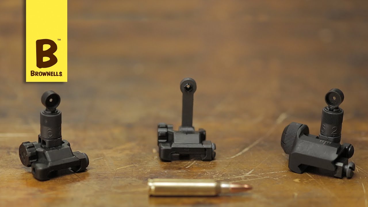 Knights Armament Micro Rear Sights