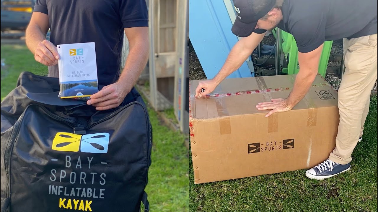 Unboxing Bay Sports new Air Glide 100% Drop-Stitch Inflatable Kayak