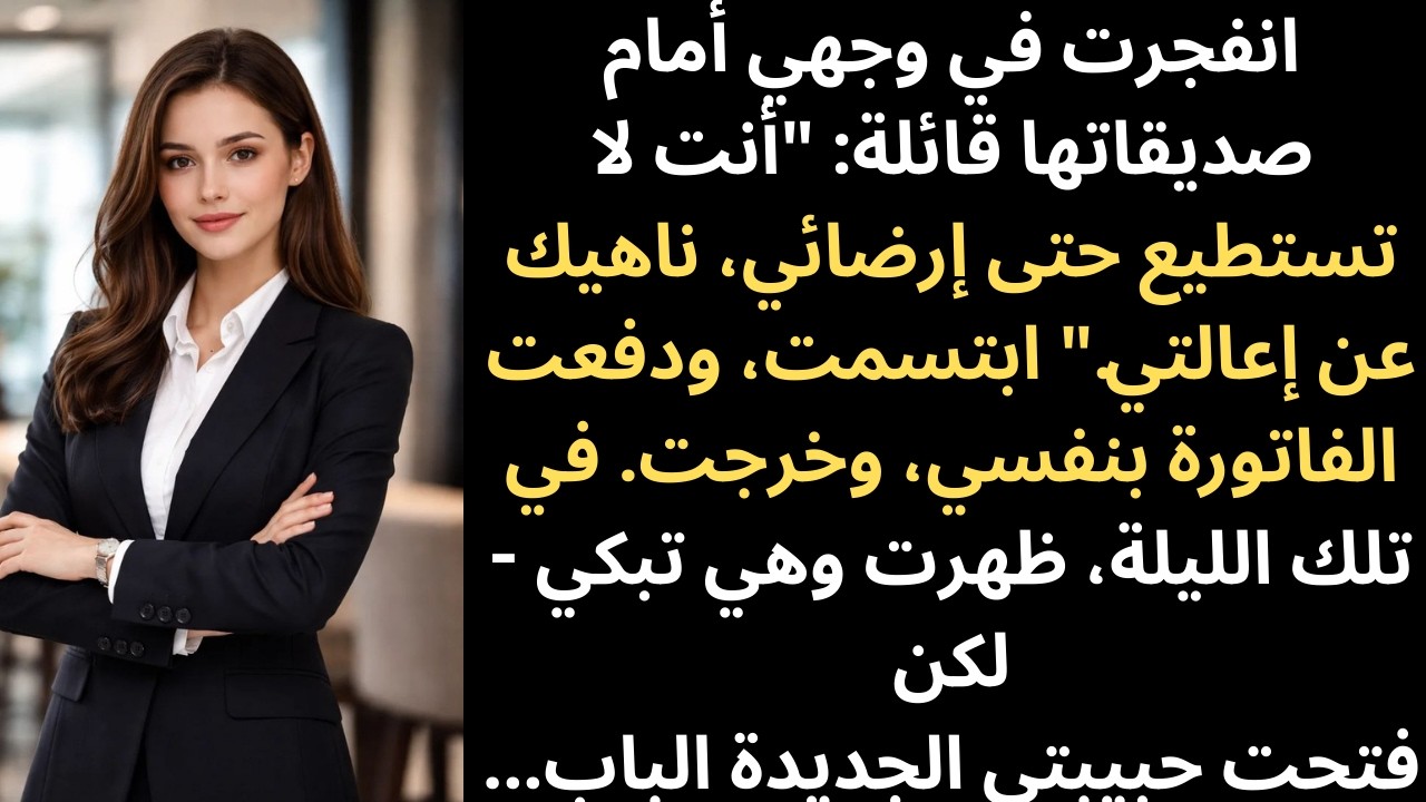 رأيت زوجتي تبتسم لرجل آخر، فاستدرت لأرحل إلى الأبد... ولكن في اللحظة التي التفتت فيها إليّ...