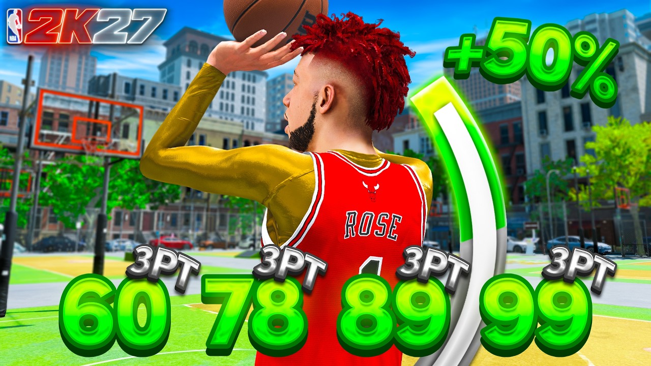 BEST JUMPSHOTS for ALL HEIGHTS & 3PT RATINGS on NBA 2K27! BIGGEST GREEN WINDOW JUMPSHOTS on 2K27!