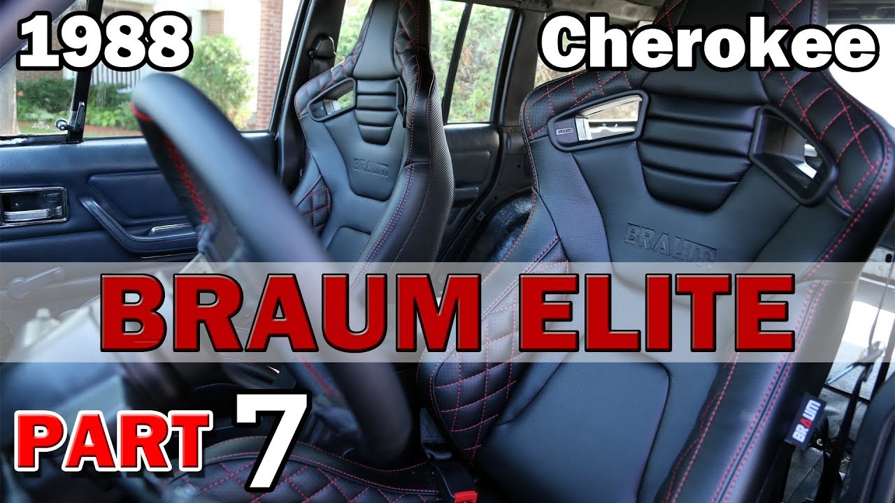 Braum Seats | Jeep XJ Cherokee Restoration | Part 7